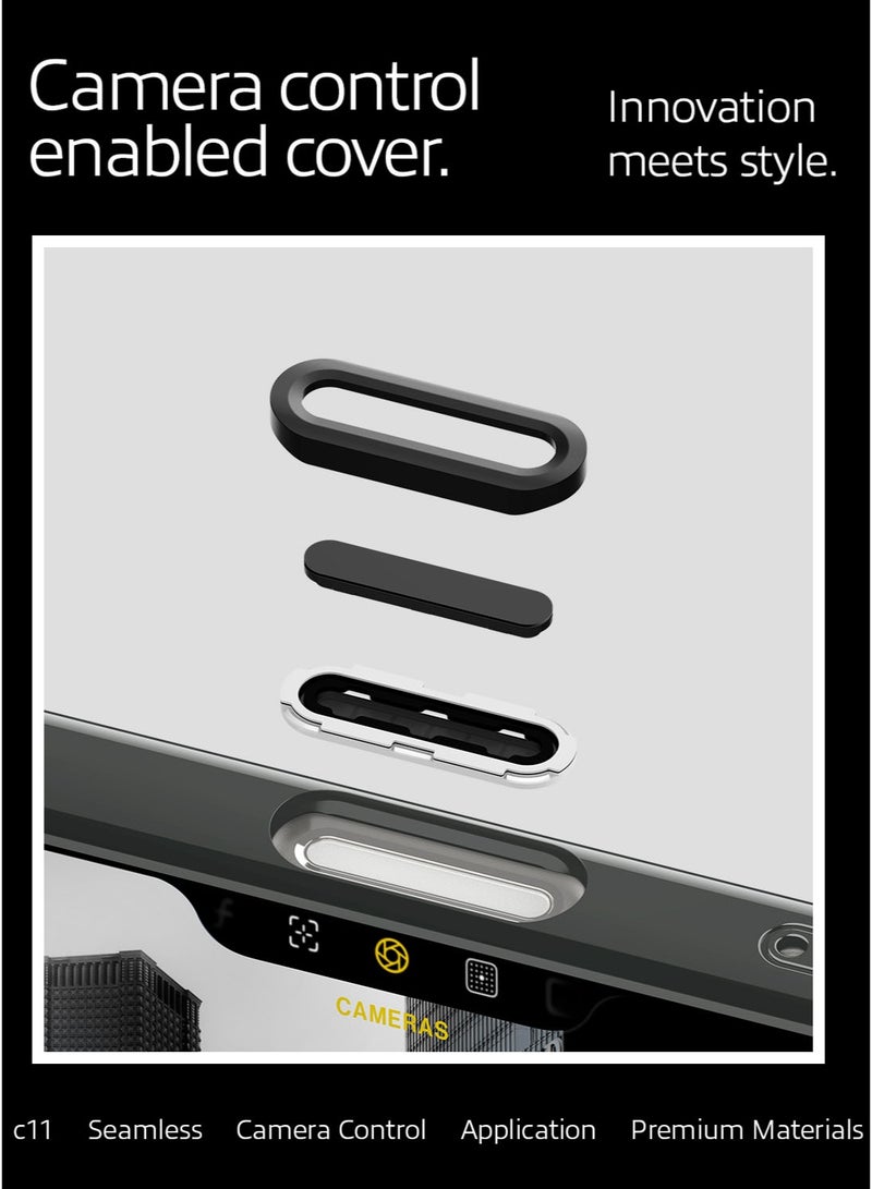 Spigen Ultra Hybrid T MagFit for iPhone 16 PRO Case Cover [Camera Control Button Cover] with MagSafe [3D Spatial Effect with Hexa-Layer Print] - C11 Flâneur - Image 5