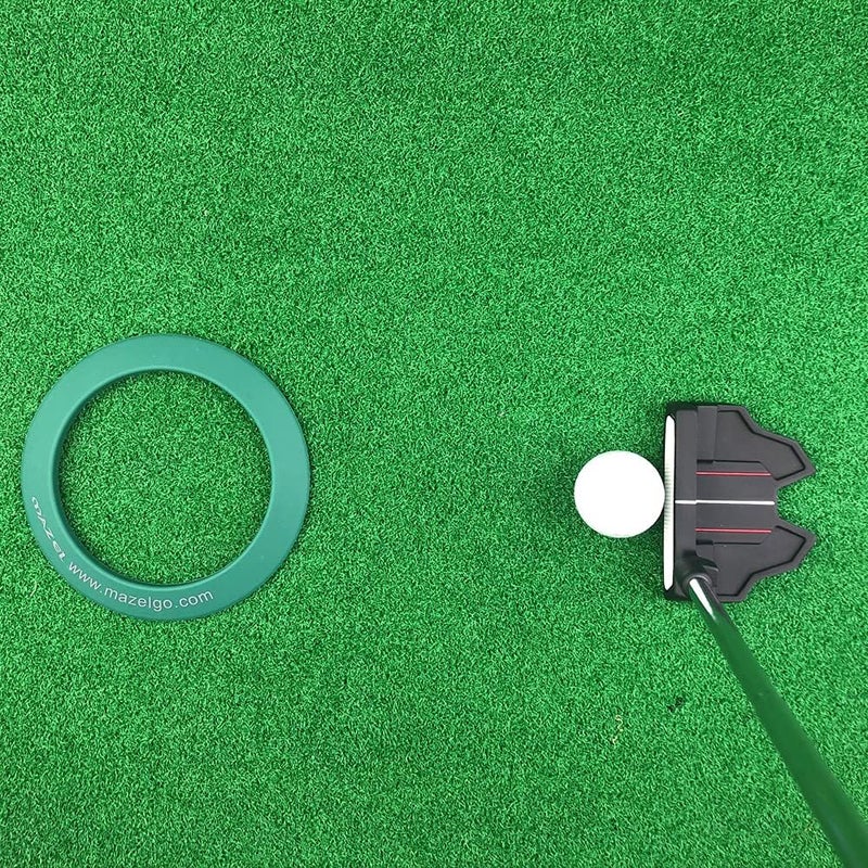 MAZEL Golf Putting Cup/Ring for Training Aid Indoor & Outdoor - All-Direction Practice Hole Putting Accuracy Trainer - Image 4