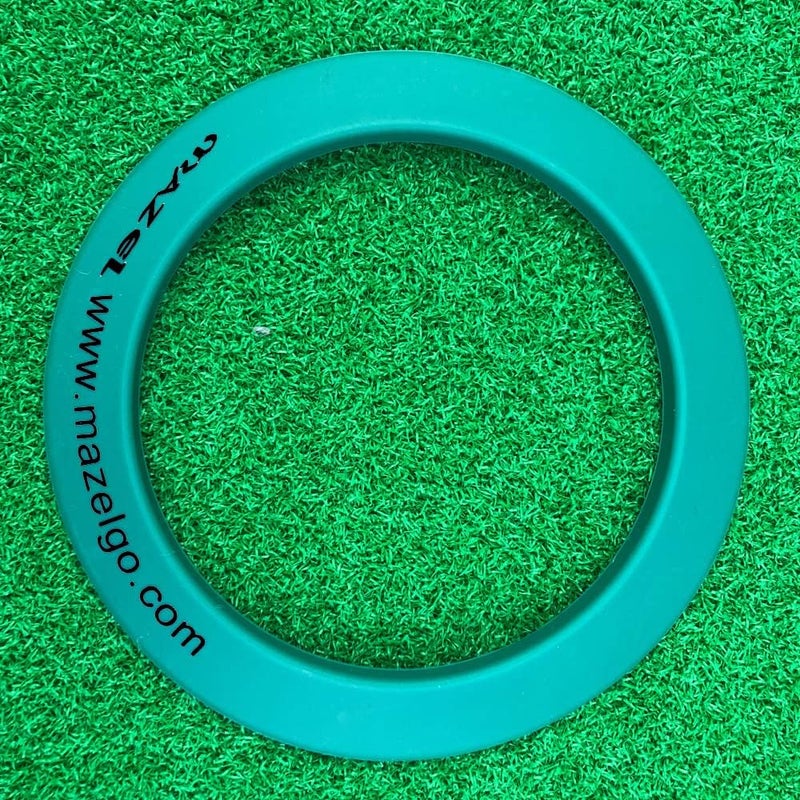 MAZEL Golf Putting Cup/Ring for Training Aid Indoor & Outdoor - All-Direction Practice Hole Putting Accuracy Trainer - Image 2