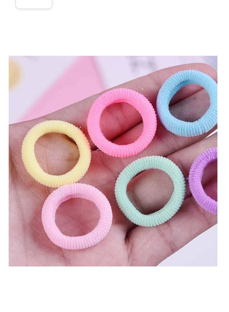 GROWSTEADY 200PCS Thick Hair Ties for Girls Ponytail Holders - Image 5