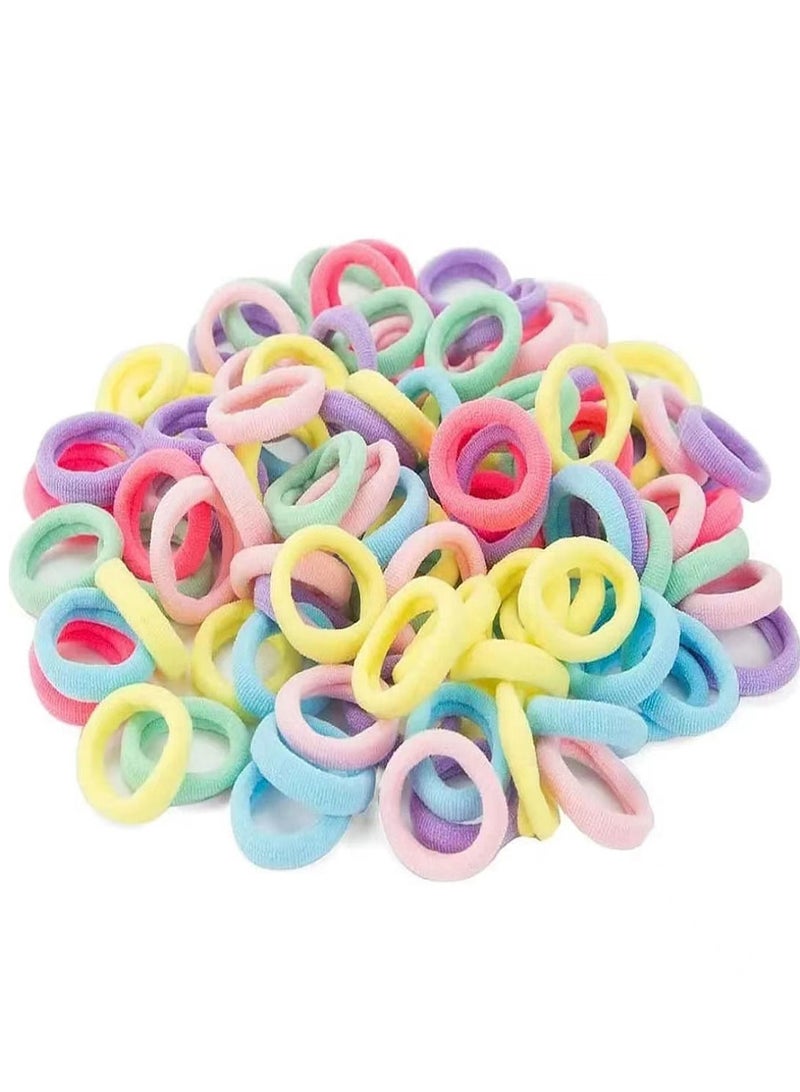GROWSTEADY 200PCS Thick Hair Ties for Girls Ponytail Holders - Image 1