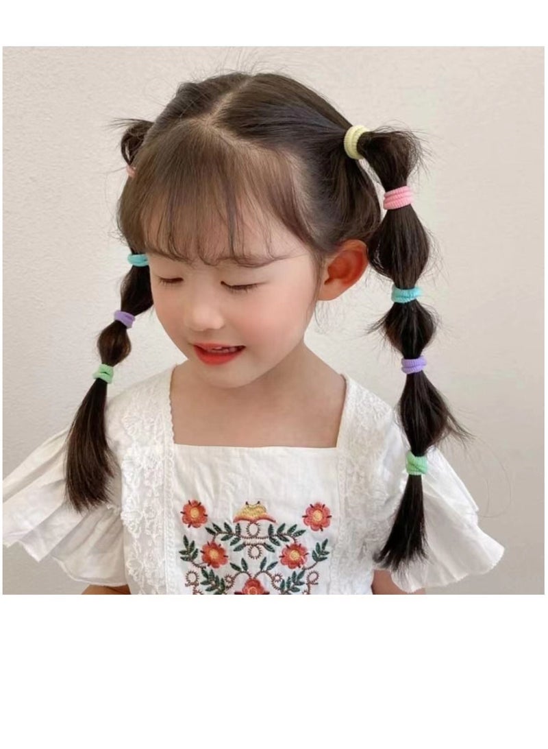 GROWSTEADY 200PCS Thick Hair Ties for Girls Ponytail Holders - Image 3