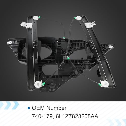 CARMOCAR Front Right Passenger Side Window Regulator Replacement for 2003 2004 2005 2006 Ford Expedition 2003-2006 Lincoln Navigator 740-179 - Image 3