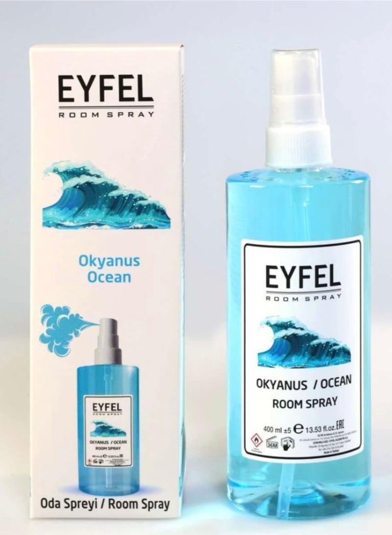 معطر جو برائحة المحيط - رائحة تدوم طويلًا، ٤٠٠ مل | زيوت عطرية فاخرة للمنزل والمكتب