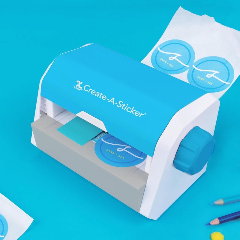 Xyron Create-A-Sticker 5" Sticker and Label Maker Machine for DIY Crafts with Permanent Adhesive - Image 2