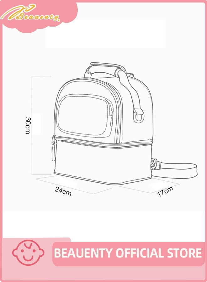 بيوينتي جديد متعدد الوظائف قابلة للطي الأم والطفل حقيبة - Image 3