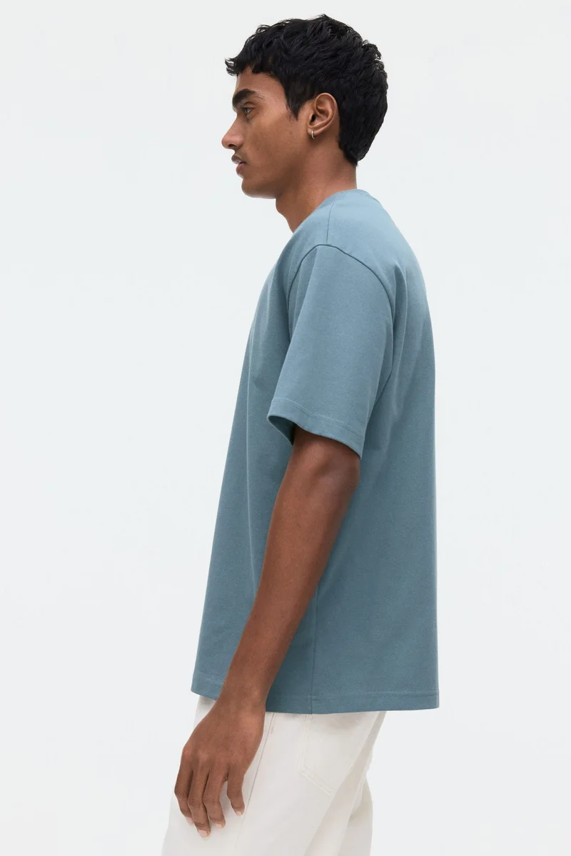 H&M  COOLMAX® Relaxed Fit T-shirt for Men | Best Price UAE