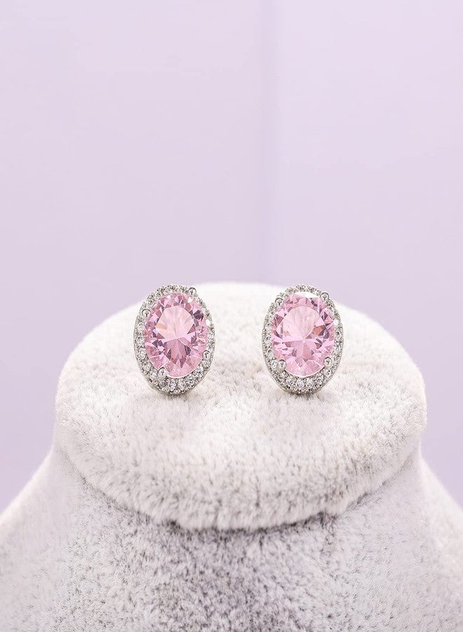 يوكول أقراط دائرية مرصعة بكريستال الزركونيا المكعب اللامع من YOQUCOL، مقاس 8 مم و10 مم، للنساء والفتيات، كريستال، زركونيا مكعبة - Image 5