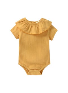 Bambimici Plain Mustard Yellow Short Sleeve Bodysuit - pzsku/Z57E6C6942C6C4AB9A35DZ/45/_/1730788641/67c0a325-738d-4cec-868d-f8e80281b21f