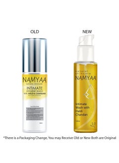 NAMYAA Namyaa Haldi Chandan Intimate Hygiene Wash | With Germ and Odour Protection | pH Balanced 100g  - Image 2