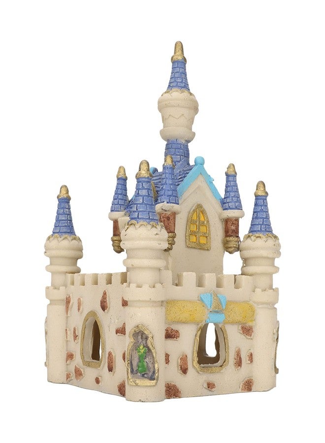 Zerodis Aquarium Resin Castle Decoration, Fish Castle Decorations Castle Resin Cave Hide House Fish Decorations for Aquarium Ornament Accessories - Image 1