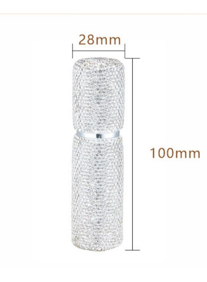 Rhinestone Empty Portable Spray Bottle - 10ML,Cosmetic Perfume spray bottle spray essential oil bottle glass perfume bottle - Image 2