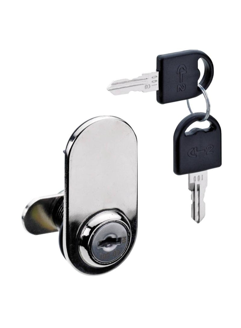 Hettich Steel Glass Door Lock 4 14mm