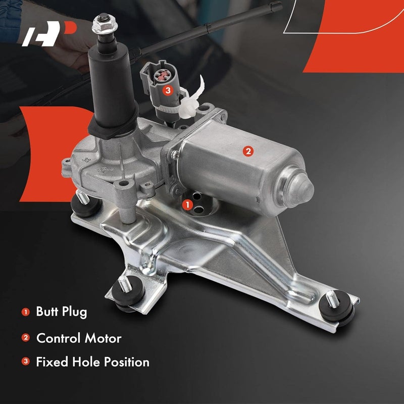 A-Premium Rear Windshield Wiper Motor for Ford Explorer, Expedition, Lincoln Navigator, and Mercury Mountaineer - Image 4