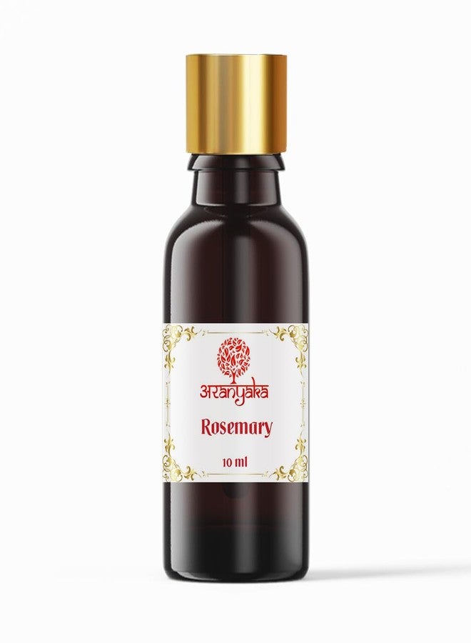 Aranyaka 100% Pure Rosemary Oil - Essential Oil for Diffuser, Hair Growth & Skin - Natural, Undiluted, 10 ml - Image 1