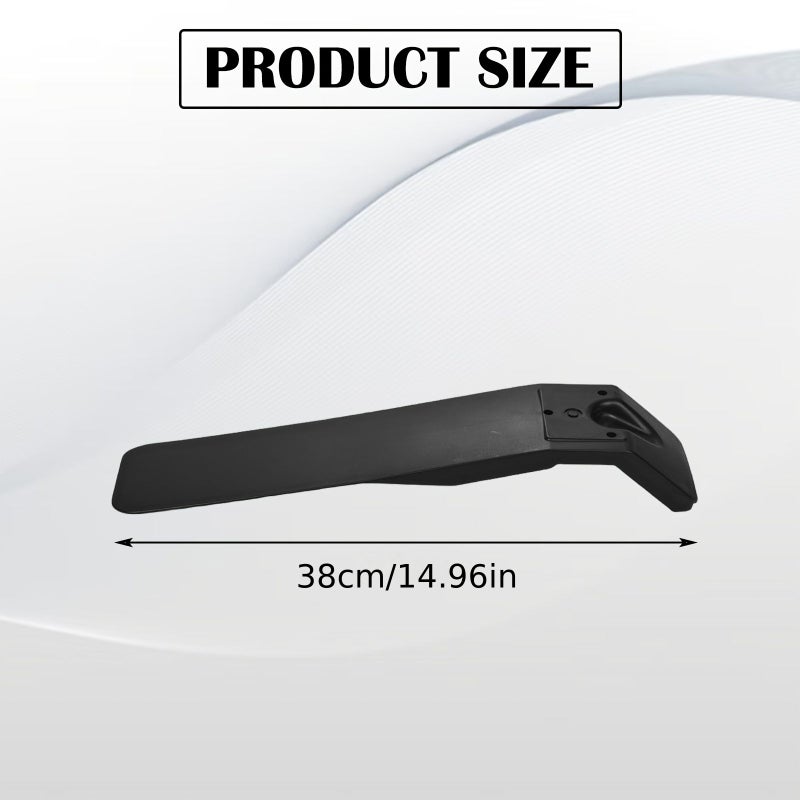 Black Front Fender Mudguard For Tuttio Soleil 01 Electric Dirt Bike - Image 2