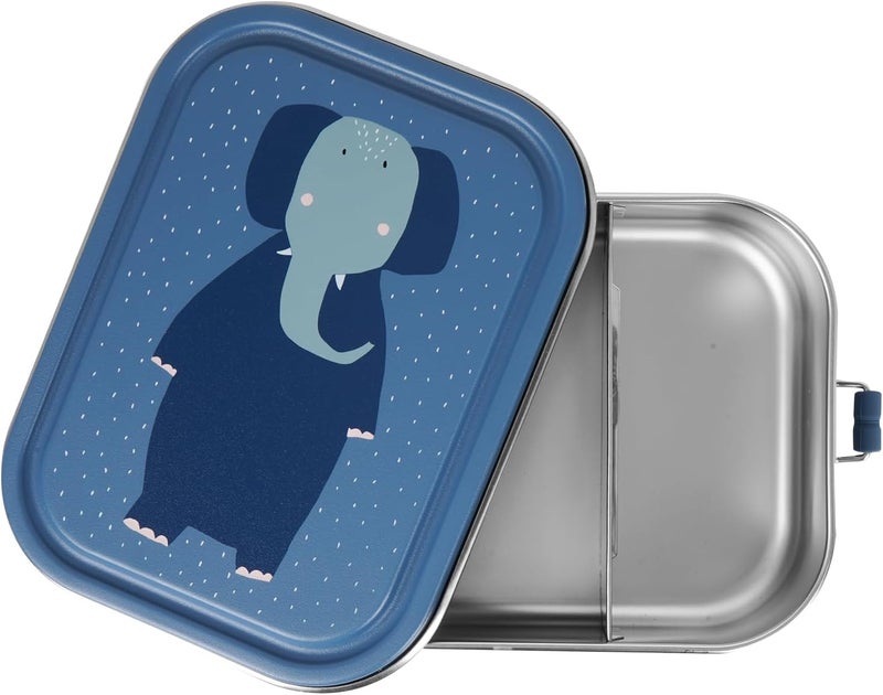 Trixie Kids Stainless Steel Lunch Box - Large - Mrs. Elephant - Image 3