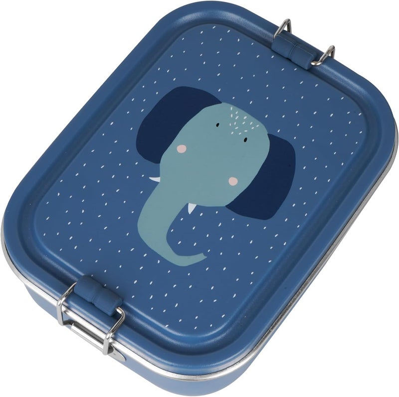Trixie Kids Stainless Steel Lunch Box - Large - Mrs. Elephant - Image 1