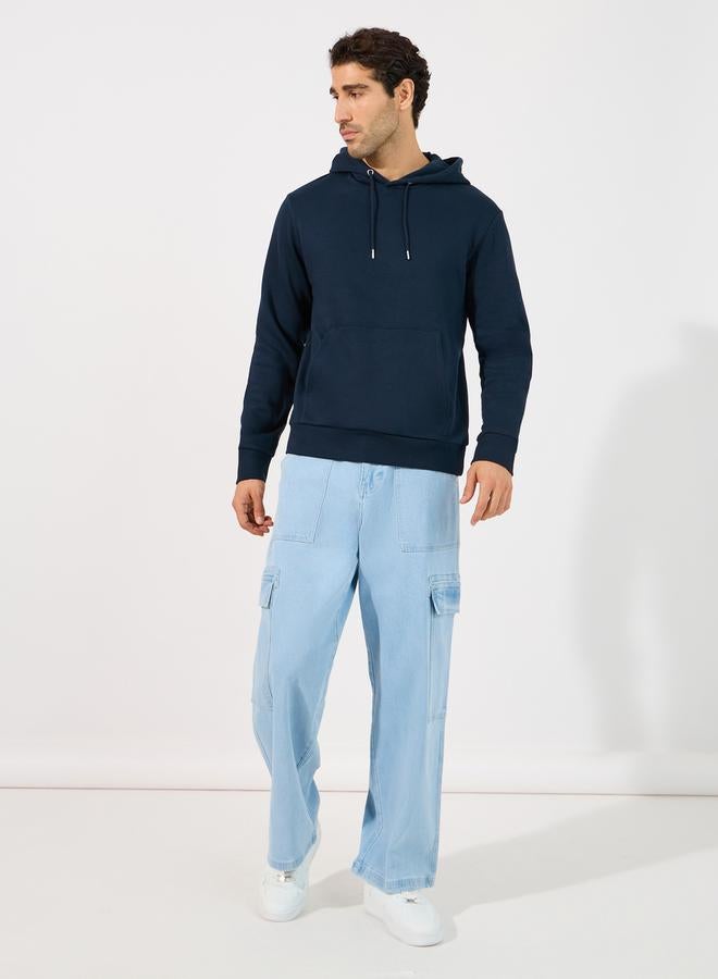 برودكت هودي بقصة عادية وجيوب كانجارو - Image 2