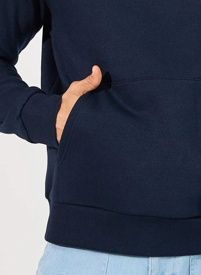 PRODUKT Regular Fit Basic Hoodie with Kangaroo Pocket