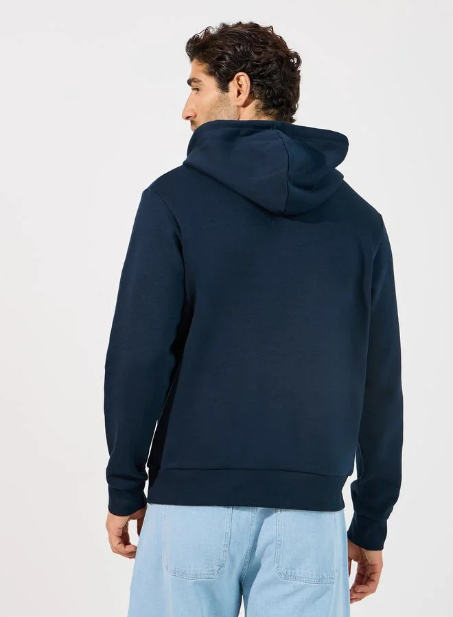 PRODUKT Regular Fit Basic Hoodie with Kangaroo Pocket