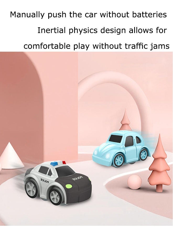 ألعاب سباق للأطفال، ألعاب مغامرات سيارات للأطفال الصغار، لعبة إنقاذ المدينة مع 3 سيارات صغيرة، سيارة سكة حديد ألغاز مغامرات كبيرة، ألعاب فتحات مغناطيسية ساحلية، مجموعة ألعاب إنقاذ المدينة، هدايا تعليمية لأعياد الميلاد للأطفال في مرحلة ما قبل المدرسة - Image 4