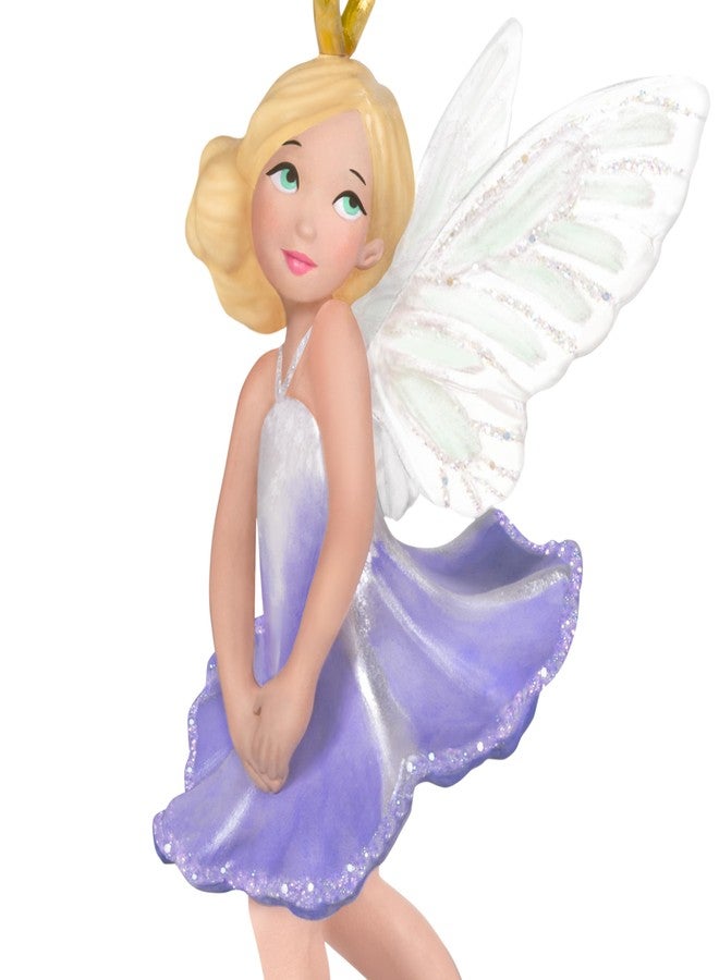 Hallmark Keepsake زينة عيد الميلاد الصغيرة من هولمارك كيبسيك، مقاس 1 بوصة، إصدار 2025، على شكل جنية زهرة المجد الصباحي، هدايا للأصدقاء والعائلة - Image 4