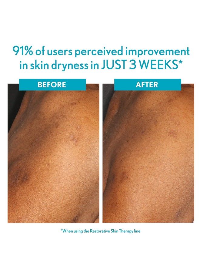 Aveeno غسول للجسم للعلاج الجلدي المُجدِّد خالي من الكبريتات للبشرة الحساسة والتالفة والجافة منظف لطيف مُصنّع بالشوفان بدون بارابين وعطور وصابون - Image 4