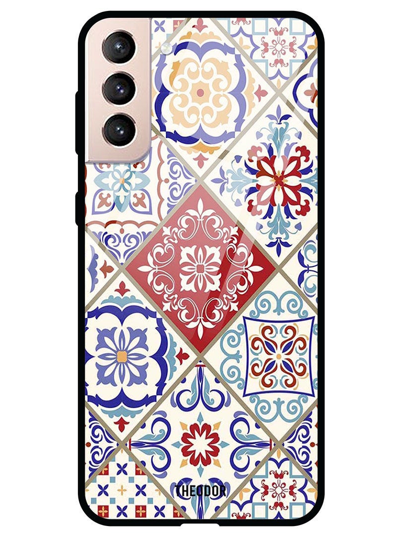 Theodor Protective Tempered Glass Case Cover Samsung Galaxy S21  Fine Art Print - Image 1