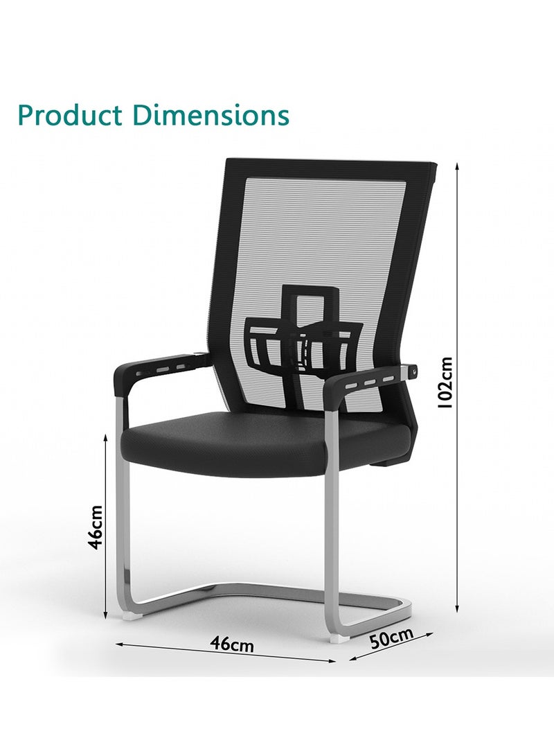 Mahmayi كرسي زائر شبكي من ماهمايي TJ HY-810 باللون الأسود - Image 5