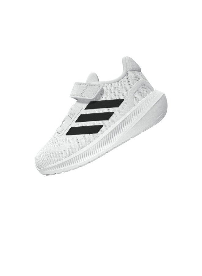 Adidas Runfalcon 5 El I White Running Shoes For Infant 3K  - Image 2