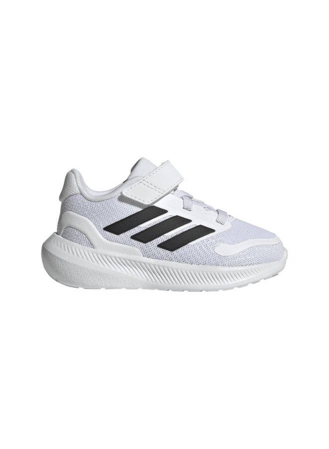 Adidas Runfalcon 5 El I White Running Shoes For Infant 3K  - Image 3