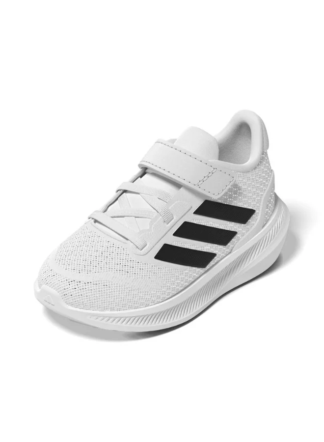 اديداس Adidas Runfalcon 5 El I White Running Shoes For Infant 3K