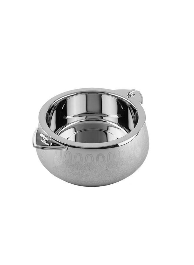 Alsaif م锅 ميرنا من الفولاذ المقاوم للصدأ مع مقبضين فضي 5000 مل - Image 4