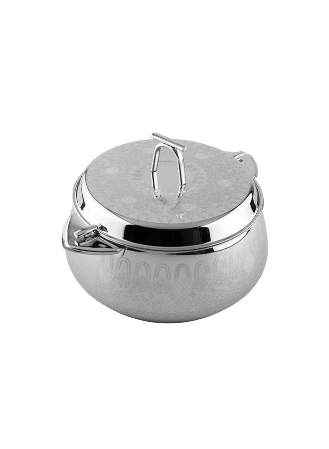 Alsaif م锅 ميرنا من الفولاذ المقاوم للصدأ مع مقبضين فضي 5000 مل - Image 2