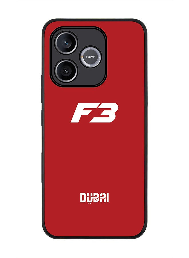 Stylizedd For Honor 600 Lite / 500 Smart / Honor X80i Case,Slim fit Camera Protection, Shockproof Thin Phone cover  -  Faz3 Dubai Red - Image 1