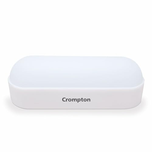 Crompton 20W Wall Lamp LED Rectangle Shape Outdoor Bulkhead Waterproof Light for Outdoor Garden Bathroom Light (Cool Day Light Pack of 1) - Image 1
