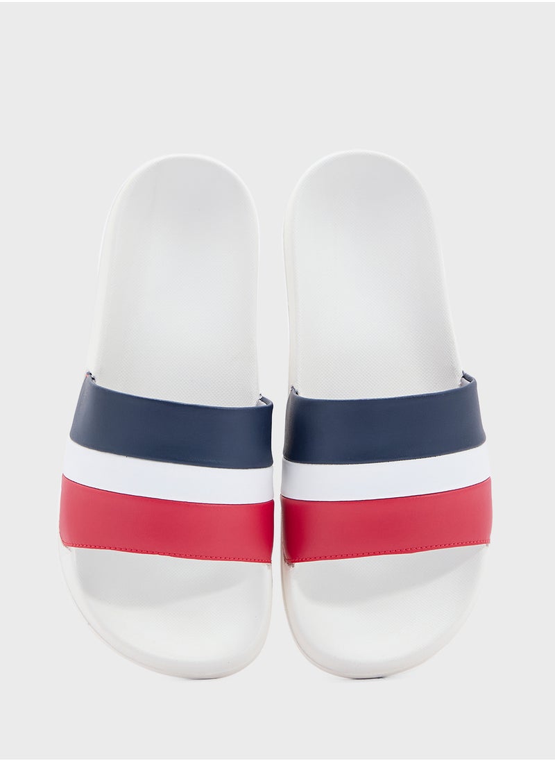 Seventy Five Color Block Casual Slides  - Image 4