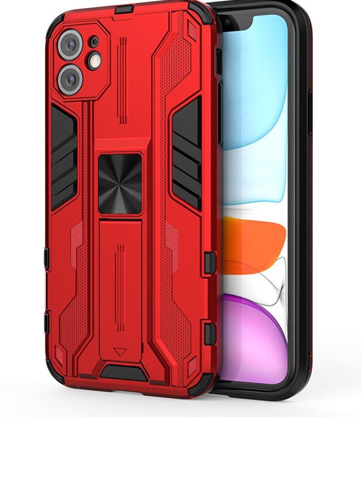 Suitable For Iphone Hide Bracket Magnetic Absorption Anti Falling Phone Shell