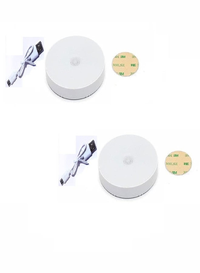 ClearChoice®:- Motion Sensor USB Charging LED Night Ligh for Home,Basem,Garage,Bathrom Cabinet,Wardroe Light (2 PIS, Others, motion sensor light, pack of), Plastic & Metal - Image 1