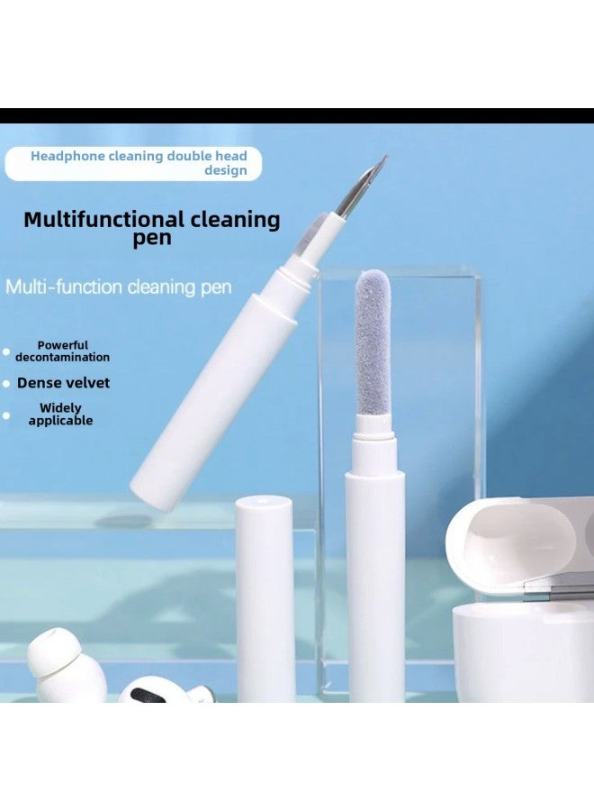 Explosions Bluetooth Headset Cleaning Pen Dust Removal Tool Headset Mobile Phone Cleaning Artifact-Color:White Pearlescent Bag  - Image 2