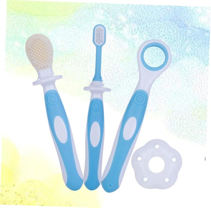 Extra Soft Silicone Baby Toothbrush For Newborns Teething Relief Oral Care Boys Girls - Image 5