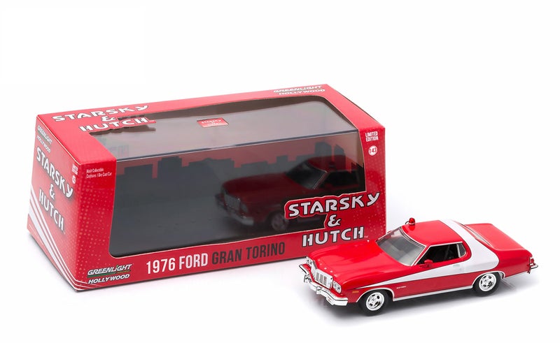 Greenlight 86442 1976 Ford Gran Torino Starsky and Hutch 1:43 Scale Diecast - Image 2