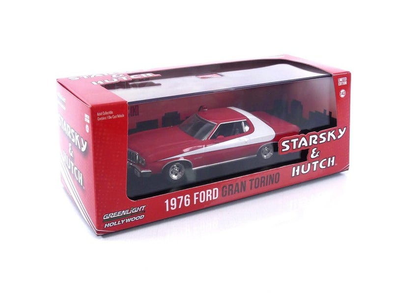 Greenlight 86442 1976 Ford Gran Torino Starsky and Hutch 1:43 Scale Diecast - Image 5