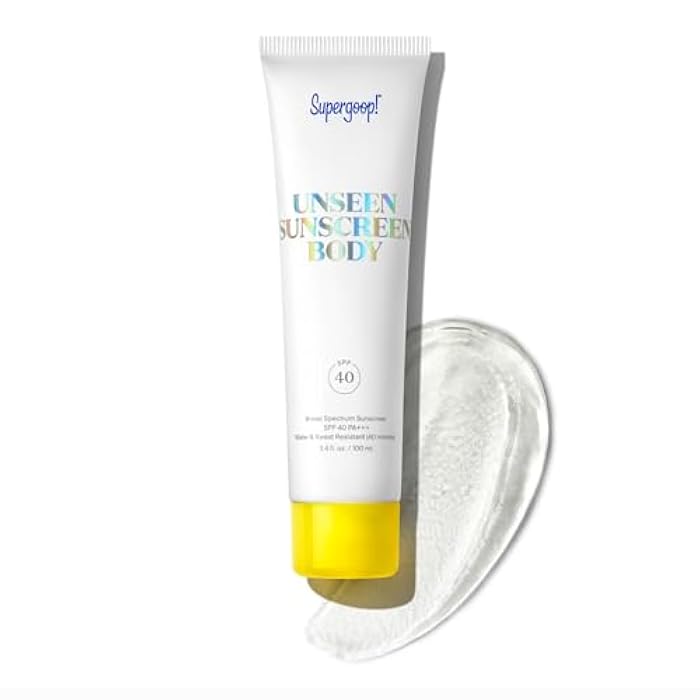 Supergoop! Unseen Sunscreen Body SPF 40 - Clear & Invisible Sun Protection - 3.4 fl oz - Weightless & Scentless - Water & Sweat Resistant - For All Skin Types - Image 1