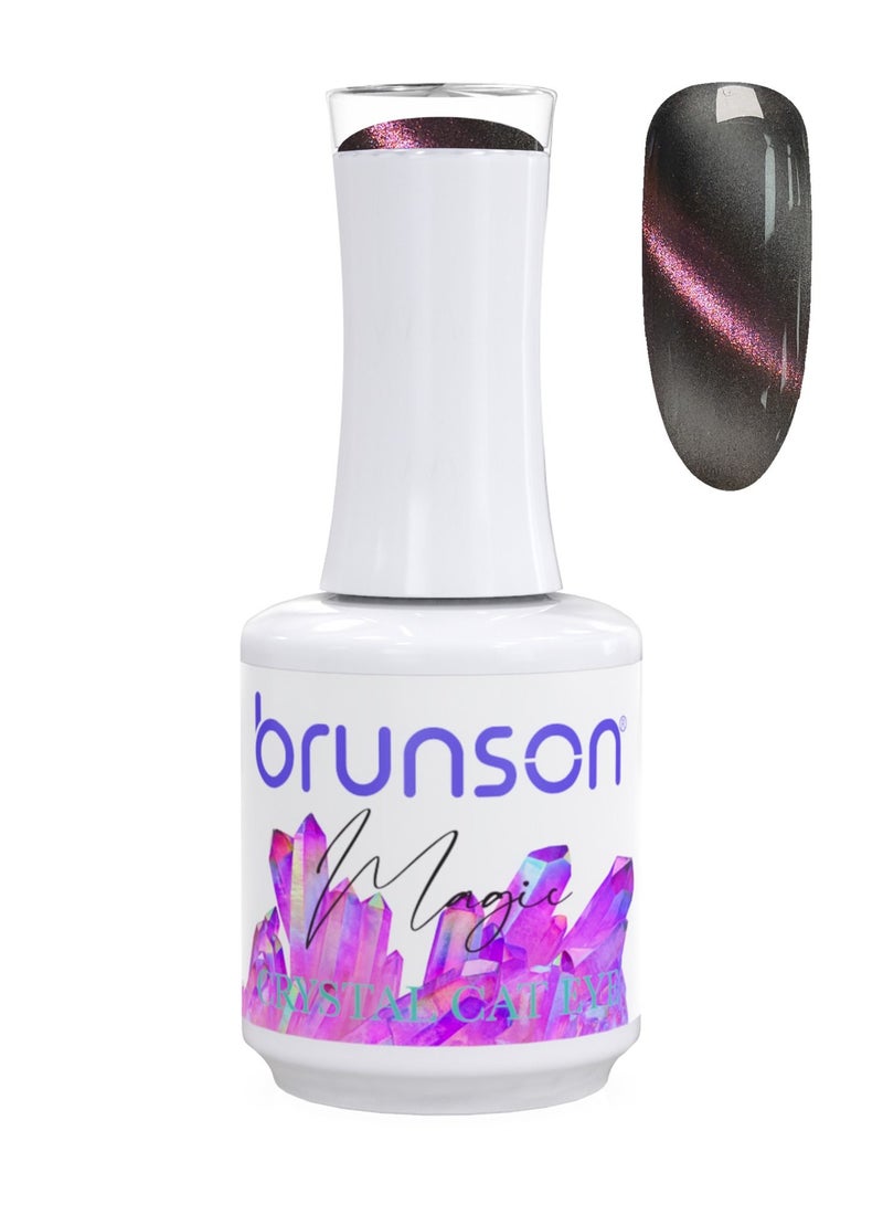 Gel Nail Polish, Cat Eye 9D gel Polish Long Lasting  Chip Resistant Requires Drying Under UV LED Lamp 18ml