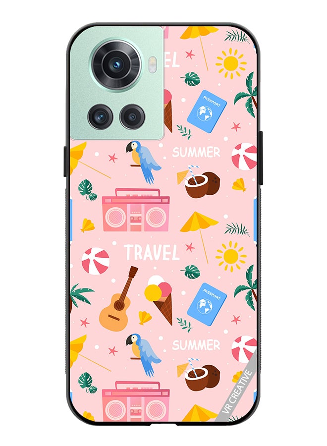 VR CREATIVE Protective Case Cover For OnePlus Ace Summer Season Pattern Design Multicolour - Image 1