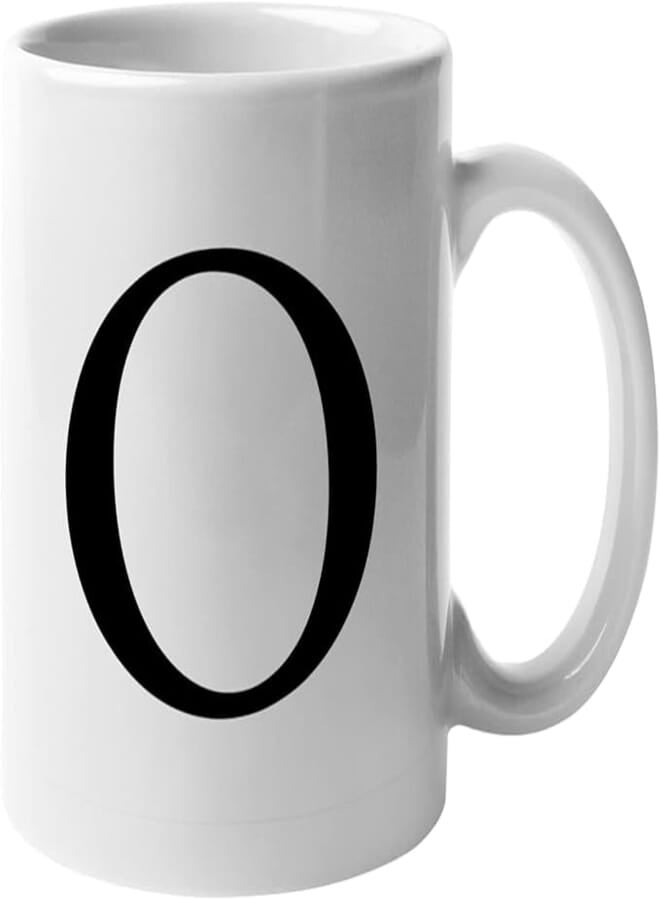 ella - Alphabet Letter O Mug