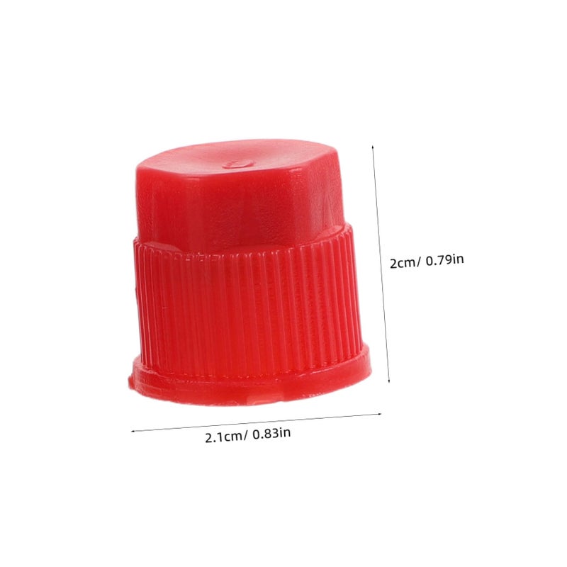 Leakproof AC Valve Core Caps 10 Pack For Car Low High Pressure Valve Replacement - Image 3