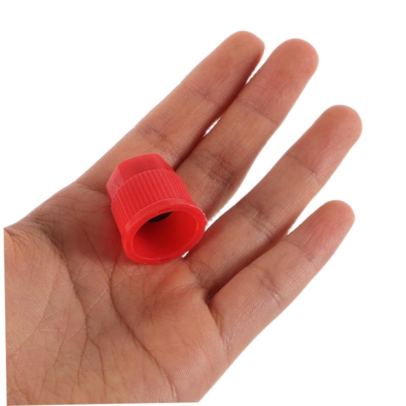 Leakproof AC Valve Core Caps 10 Pack For Car Low High Pressure Valve Replacement - Image 5